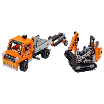 Lego set Technic roadwork crew LE42060